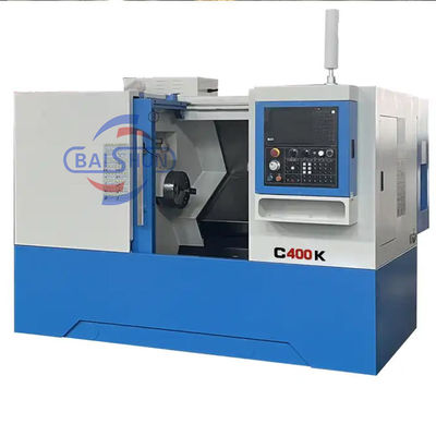بستر افقی شیب دار مرکز چرخاندن فلز ماشین چرخ CNC
