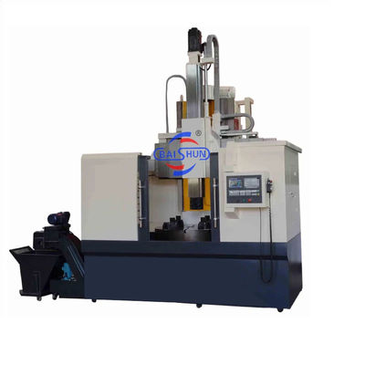چرخ دنده ی مکانیکی سخت گیر و سخت گیر Torno Metal Cutting Cnc Vertical Lathe