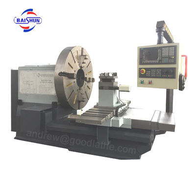 1250mm CK64125 Cnc صورت چرخش چرخ دار فلش چرخش ماشینکاری