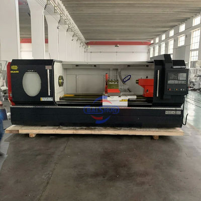 CAK6140 ماشین چرخ CNC تخت افقی ماشین چرخ فلزی اتوماتیک