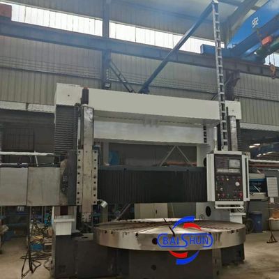 چرخش شیر اتوماتیک ستون دوگانه بزرگ سنگین VTL CNC تراشه عمودی