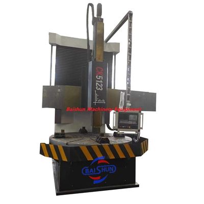 میز کار بزرگ اندازه CNC برج عمودی چرخ دار VTL ابزار ماشین آلات چرخدار فلزی