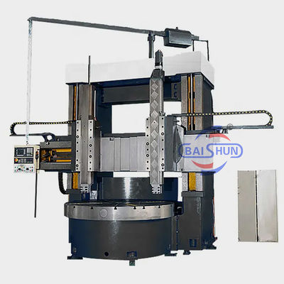کیفیت بالا سنگین وظیفه عمودی برج چرخ CNC ستون دوگانه عمودی چرخ