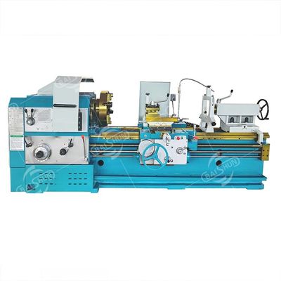 دستگاه تراش فلزی سنگین برش فلز Cw6163/Cw6263 عرض 550 میلی متر چرخش دستی بر روی تخت قطر 1000 میلی متر