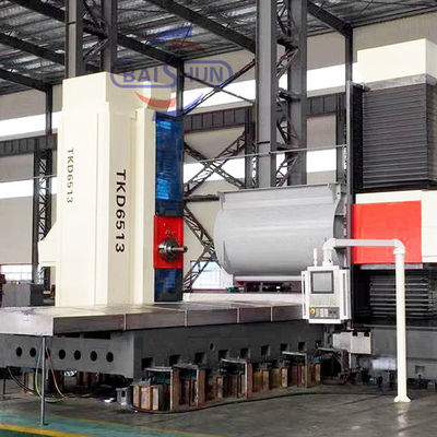 Cnc افقی سوراخ کردن و آسیاب ماشین سنگین وظیفه 130mm تخت آسیاب سوراخ کردن چرخ دار