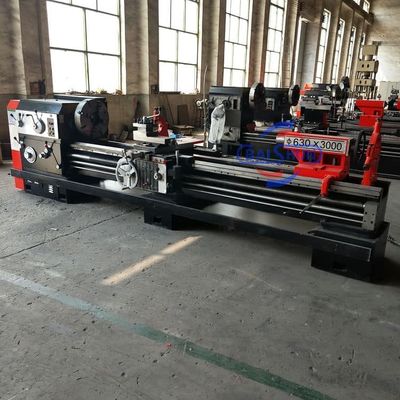 105mm Spindle Bore Heavy Duty Manual Lathe ماشین چرخ دار افقی