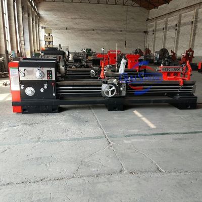 CW6163 کار سنگین Samll قطر افقی دستی چرخ دار Torno موازی