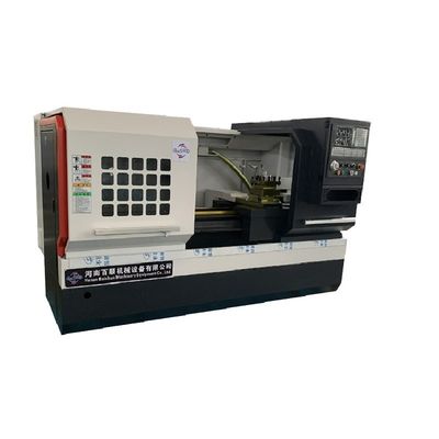 CK6150 500mm افقی عمودی خمیده تخت ماشین آلات چرخ دار CNC چرخش برج