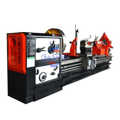 CW61110 دستگاه چرخ دار متوازی فلزی چرخ دار فلزی افقی