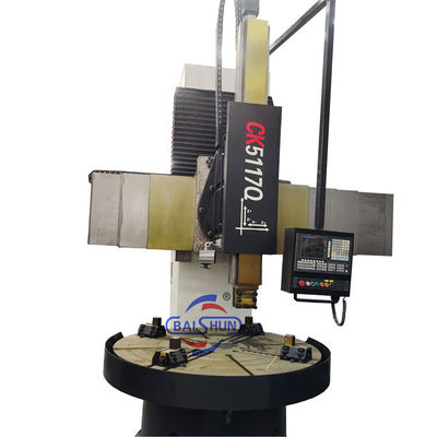 اتوماتیک CK5117 Cnc عمودی برج چرخ دار ماشین چرخ دار فلزی