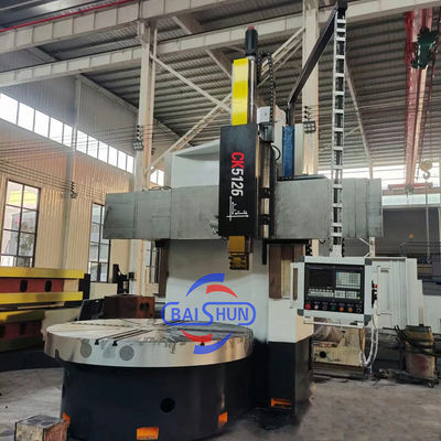 CE تایید شده CK5126 سفتی بالا cnc یک ستون عمودی تورنت تورنت