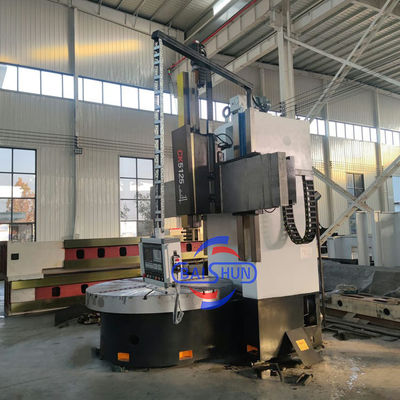 کار سنگین CK5125 CNC عمودی چرخ دار چرخش مرکز چرخ دار