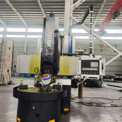 ماشین چرخ CNC یک ستون خطی ماشین چرخ عمودی