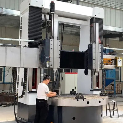 سفتی بالا و پویایی بالا ماشین تراش عمودی CNC VTL سنگین برای کار فلز