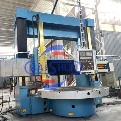 دو ستون عمودی Cnc فلزی چرخ دار ماشین چرخ دار با سرعت متغیر