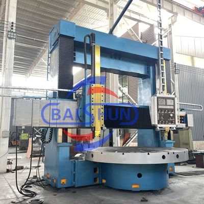 ظرفیت بار سنگین ماشین تراش CNC عمودی برش فلز سنگین برای چرخاندن قطعات تا 32 تن