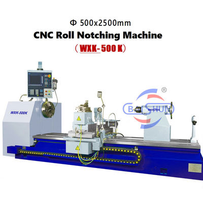ماشین CNC تولید بالا رول-Notching ماشین فولادی رول هلال شکاف ماشین