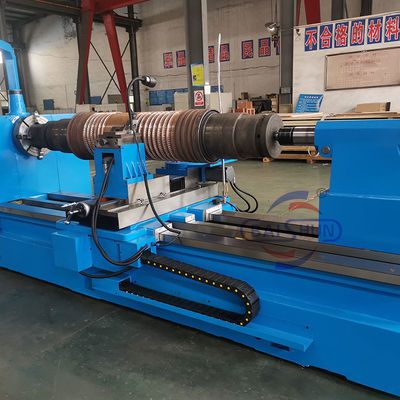 فولاد رولر Cnc رولر چرخاندن و Notching ماشین ریبر ساخت ماشین