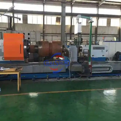 5m افقی بزرگ سوراخ چرخ دار CNC رول چرخش چرخ دار ماشین چرخ دار پردازش