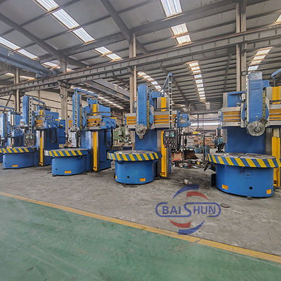 چرخ چرخ دار عمودی 1600mm چرخش متوسط وظیفه نوع دستی VTL ماشین برای فلنج و محور ماشین آلات