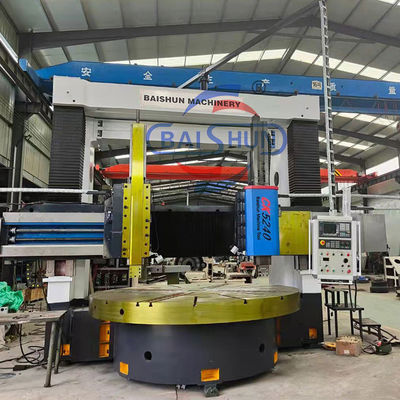 ماشین تراش عمودی CNC دو ستونه با قطر بزرگ دو اسپیندل