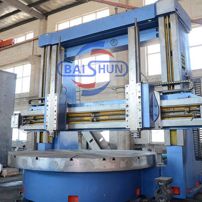 دستگاه تراش عمودی CNC دو اسپیندل با حداکثر طول تراش 3500 میلی‌متر و توان موتور اسپیندل 30 کیلووات برای بدنه شیر و قطعات پمپ