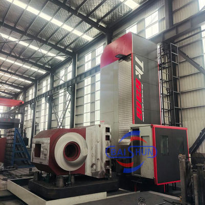 سنگ شکن فلزی بزرگ چرخ دار CNC سنگ شکن افقی طبقه با محور V