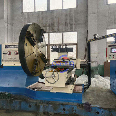 چرخ ماشین چرخش 3500mm قطر سوئیگ سنگین وظیفه PLC کنترل فلنج چرخ دار