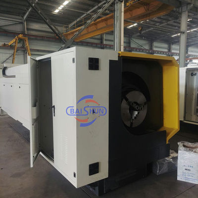 اتوماتیک QK سری افقی چرخش زیمنس Fanuc CNC لوله رشته ماشین چرخ دار