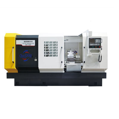اتوماتیک روغن کشور چرخ دار ماشین QK1335 Cnc چرخ دار بزرگ سوراخ افقی لوله رشته دار