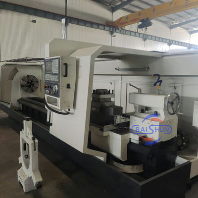 تراش CNC لوله تراشی QK1325X1500 با قطر چرخش 800mm و طول کارگیر 1500mm