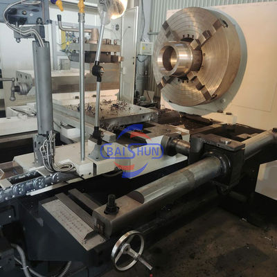 قیمت کارخانه QK1343 430mm سوراخ بزرگ CNC چرخش لوله چرخ دار ماشین چرخ دار
