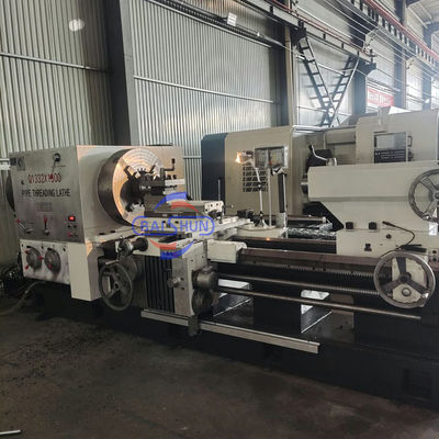 دستگاه تراش CNC رزوه زنی لوله QK1332 با حداکثر قطر رزوه 320 میلی‌متر
