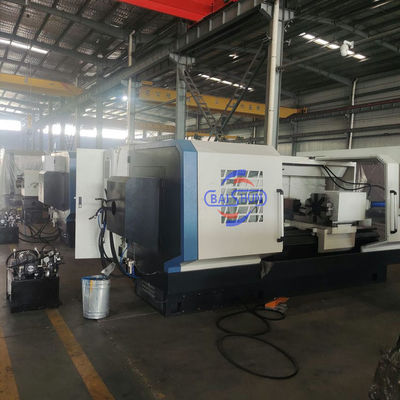 QK1343 CNC Lathe Torno Para Roscar Tubos ماشین چرخ دار لوله CNC با CE