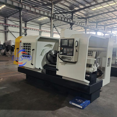 ماشین چرخ دار بزرگ CNC لوله رشته دار دو لوله Chuck رشته