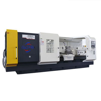 QK1335 QK1353 نوع افقی بزرگ سوراخ CNC لوله Threading چرخ دار CNC ماشین