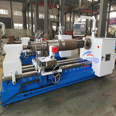 ماشین علامت گذاری خودکار قطر بزرگ رولر نوتینگ CNC Roll Grooving