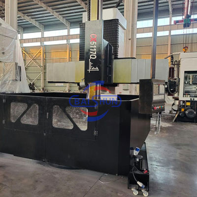 چرخ چرخ سنگین CK5117 VTL CNC یک ستون عمودی چرخ چرخ