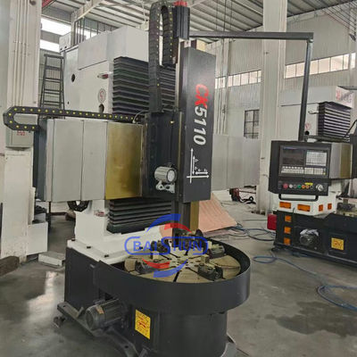یک ستون VTL چرخ دار ماشین آلات CNC فلز چرخ دار عمودی