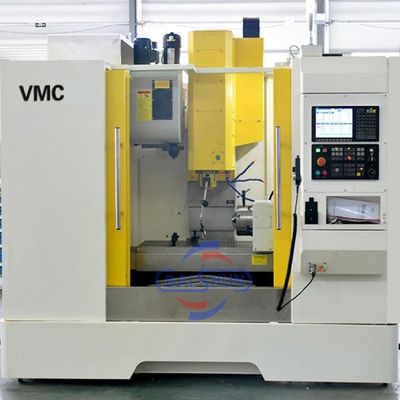 دقت بالا 3 محور Vmc Cnc عمودی فلز آسیاب مرکز ماشین آلات چرخ دار