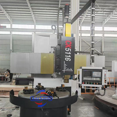 ماشین تراش عمودی CNC مدل CK5116A با قطر تراش 1600 میلی‌متر