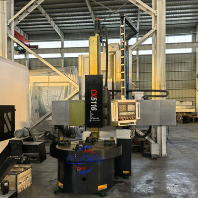 دستگاه تراش CNC مدل CK5116 با قطر تراش 1600 میلی‌متر و ظرفیت 3.2 تن