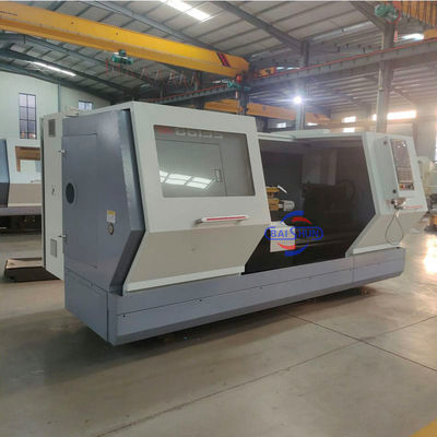تراش CNC مدل CK6150 با قطر چرخش 500 میلی‌متر، دستگاه برش رزوه با دقت بالا
