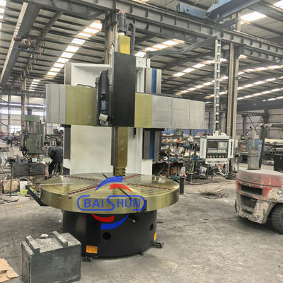 تراش عمودی تراش CNC Fanuc با ارتفاع برش 1600 میلی متر و حداکثر قطر چرخش 2500 میلی متر