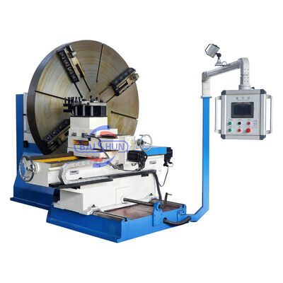 ماشین چرخ دار سنگین با 2500mm Max. قطر چرخش 2000mm چک و 15kW موتور اسپندل برای چرخش فلنج