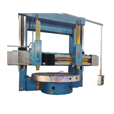 ماشین چرخ دار سنگ شکن Ck5240 CNC دو ستون عمودی ماشین چرخ دار VTL
