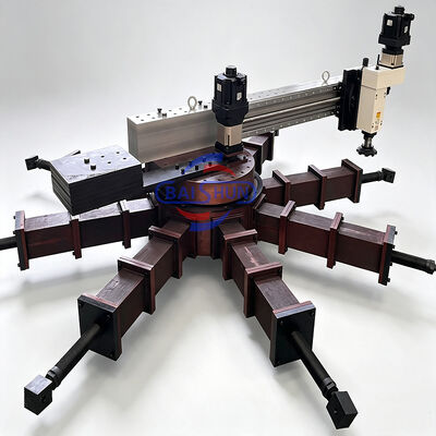 ماشین تراش فلنج قابل حمل دقیق 2000mm ID Mount On-Site Fronting Machine